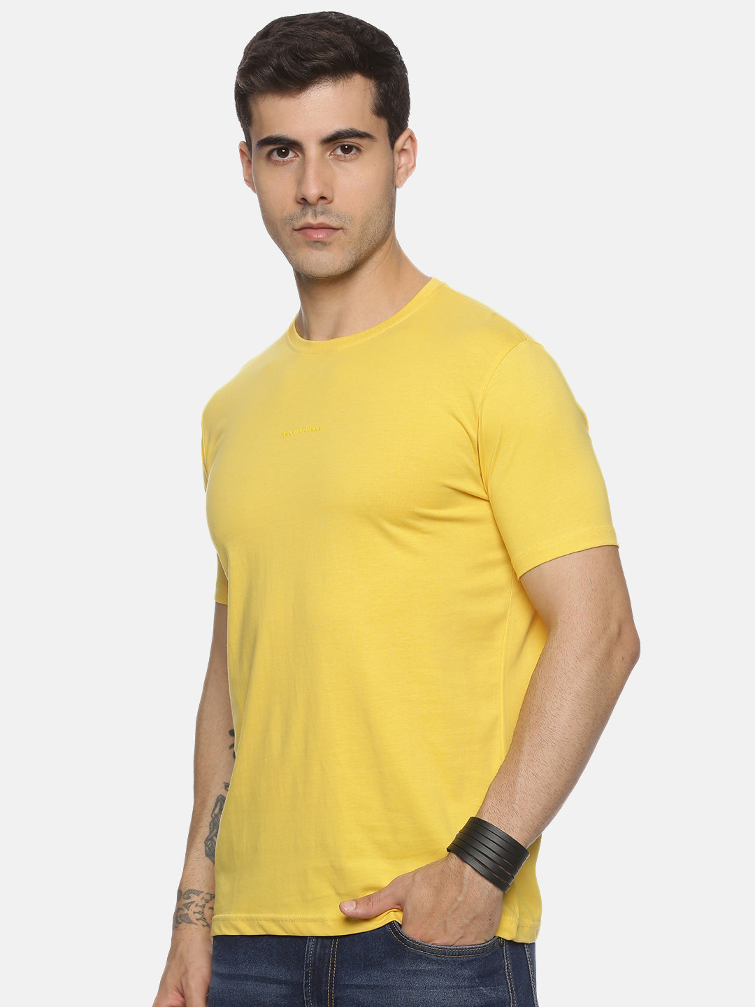 Yellow Cotton T-Shirt