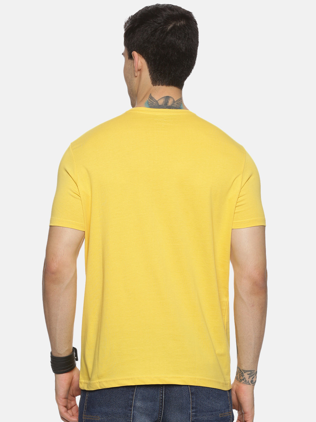 Yellow Cotton T-Shirt