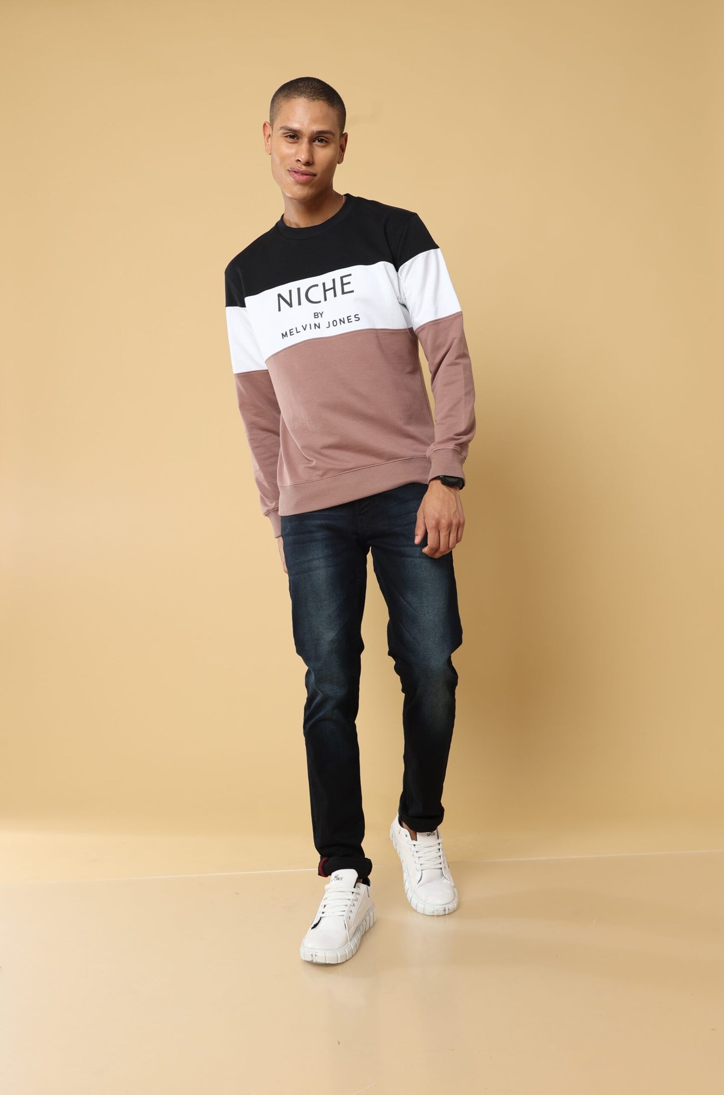 Niche From Carbon To Brown Sweatshirt