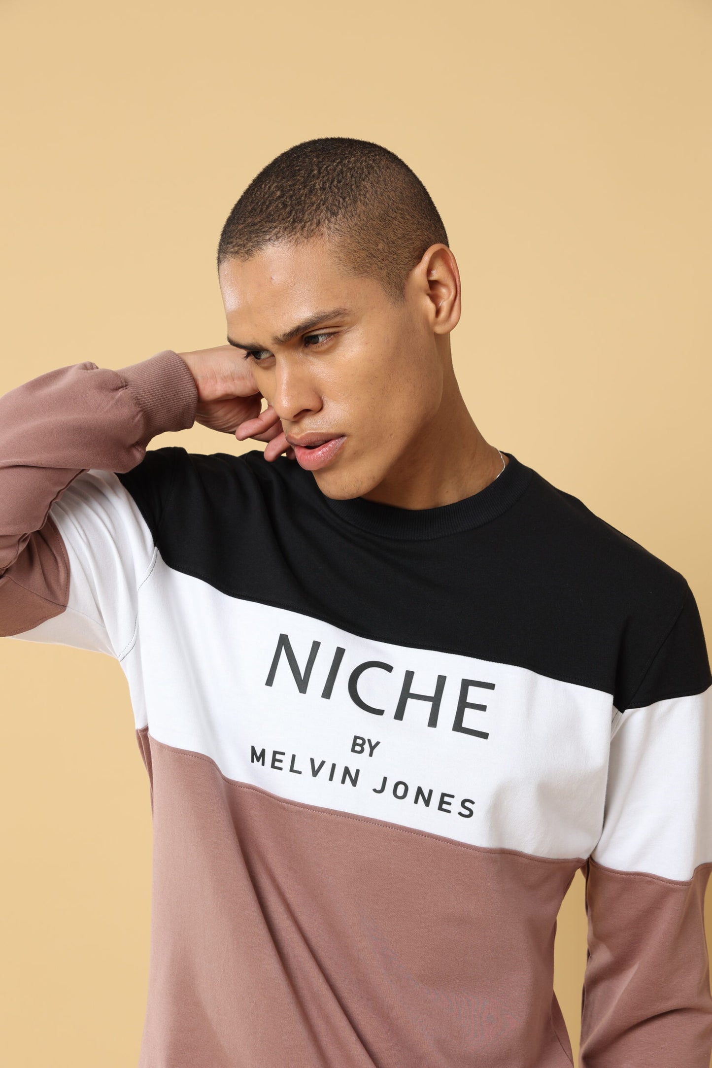 Niche From Carbon To Brown Sweatshirt