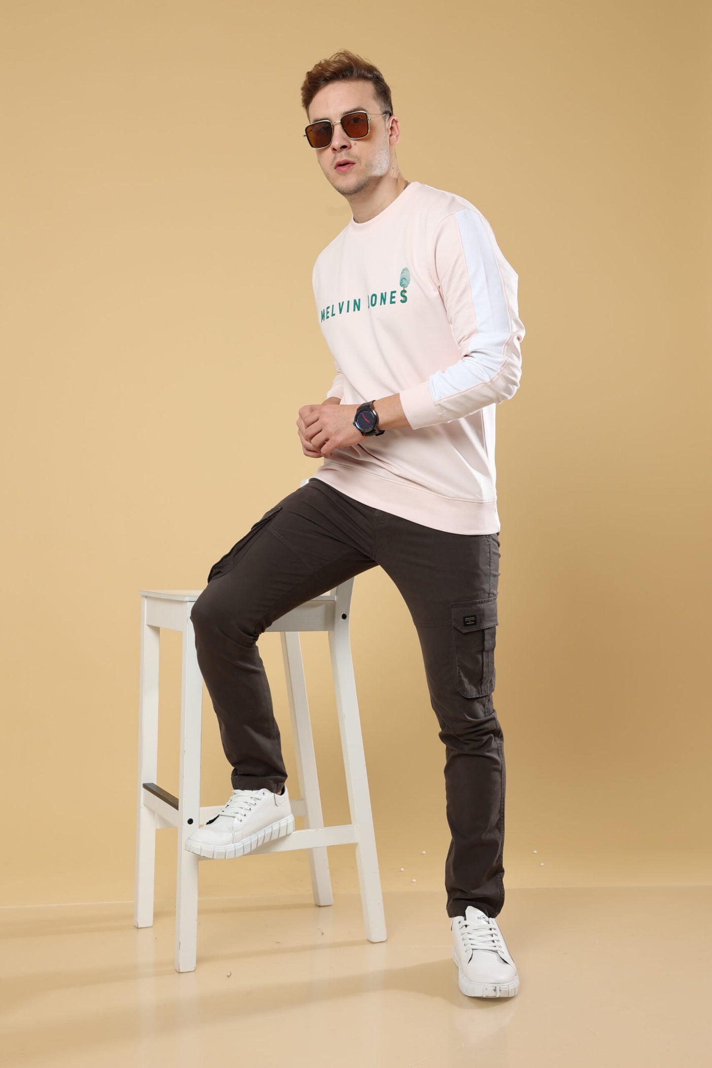 Pink Way To Future Tree Sweatshirt