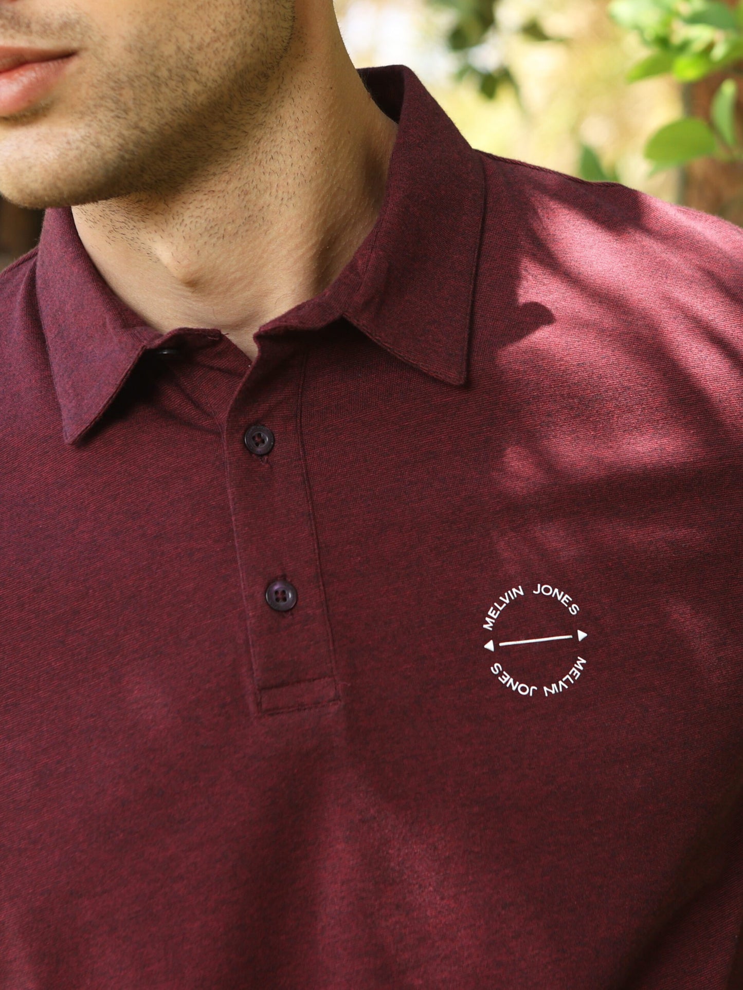 Plum Premium Cotton Polo T-Shirt