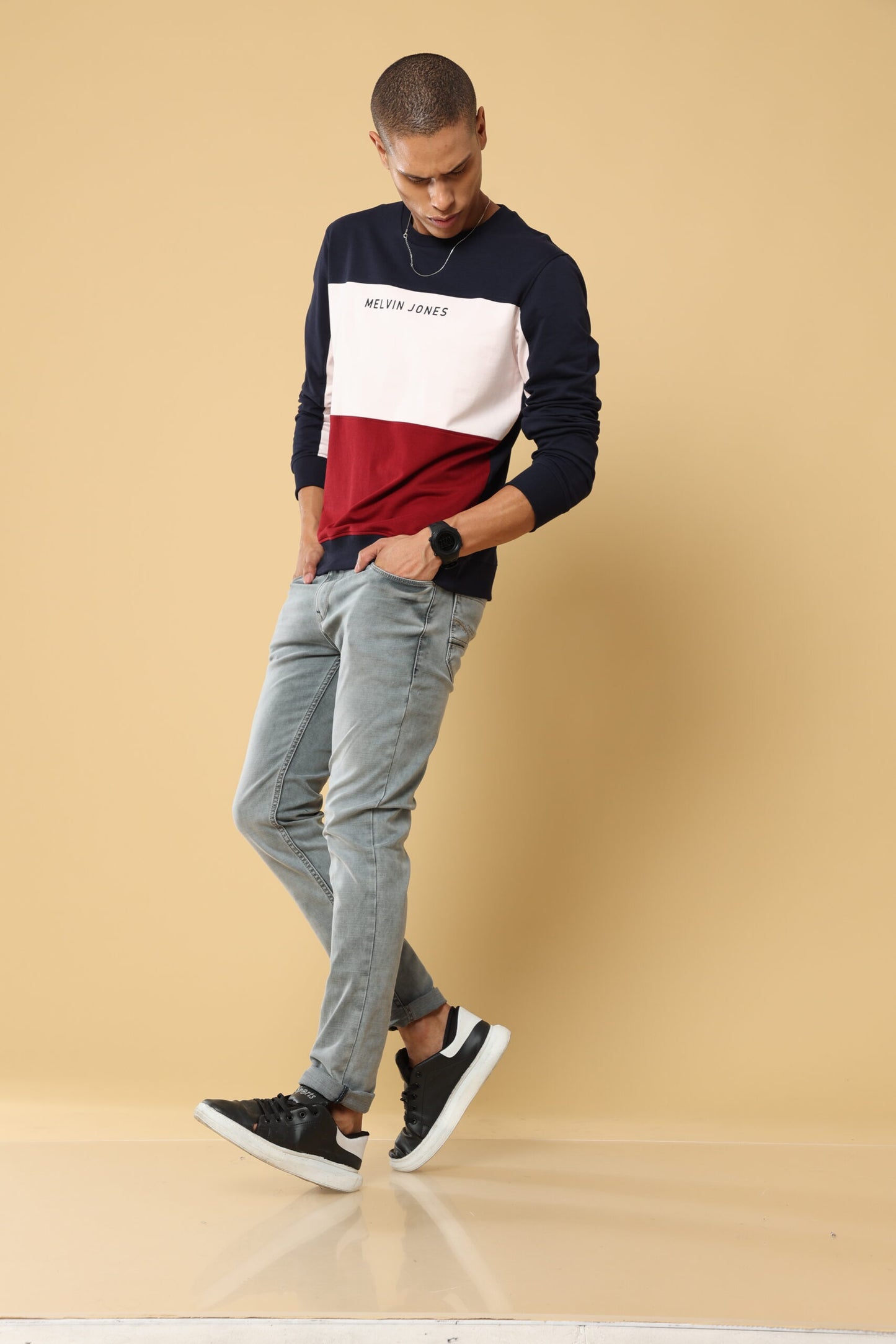 Tricolor My Color Sweatshirt