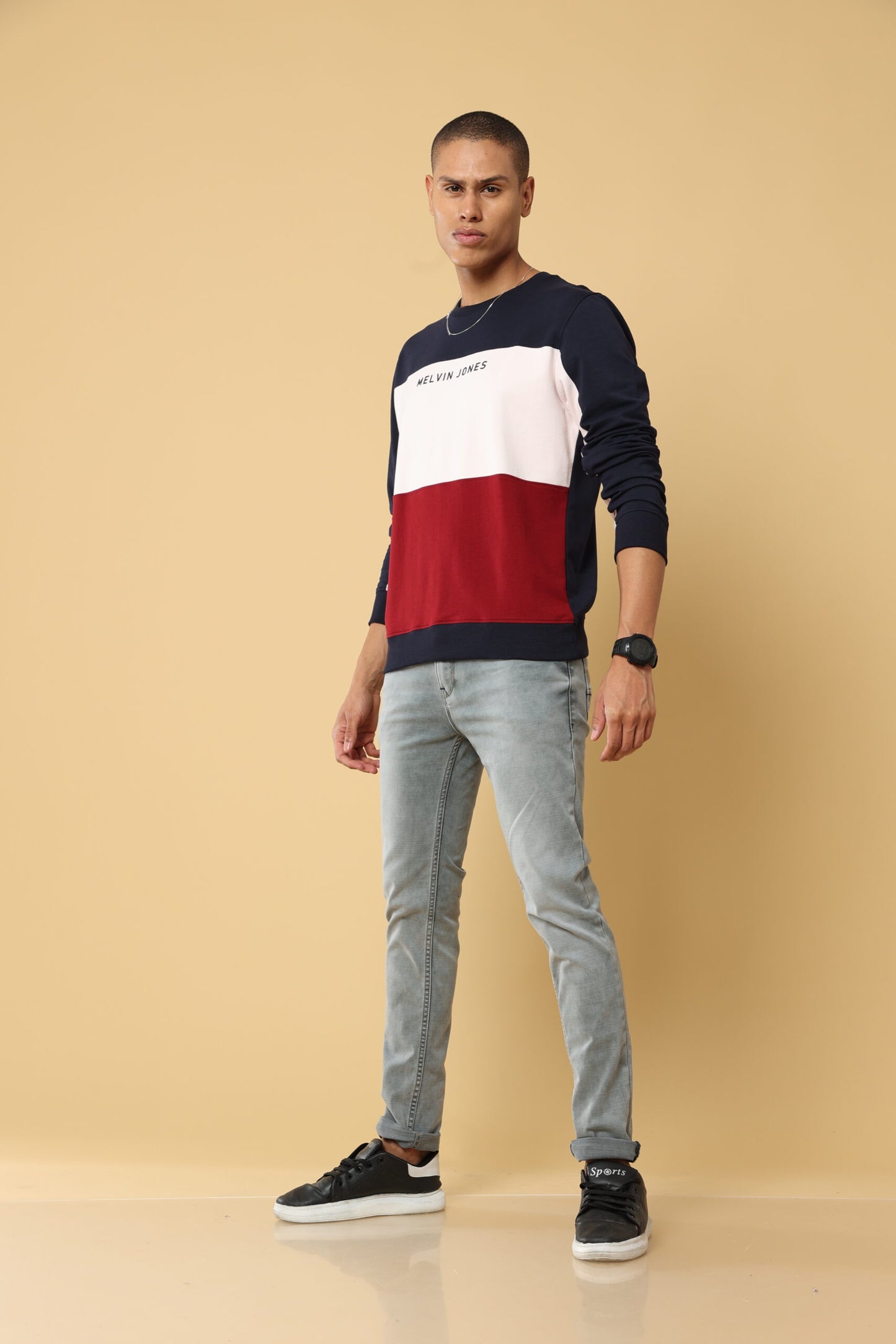 Tricolor My Color Sweatshirt