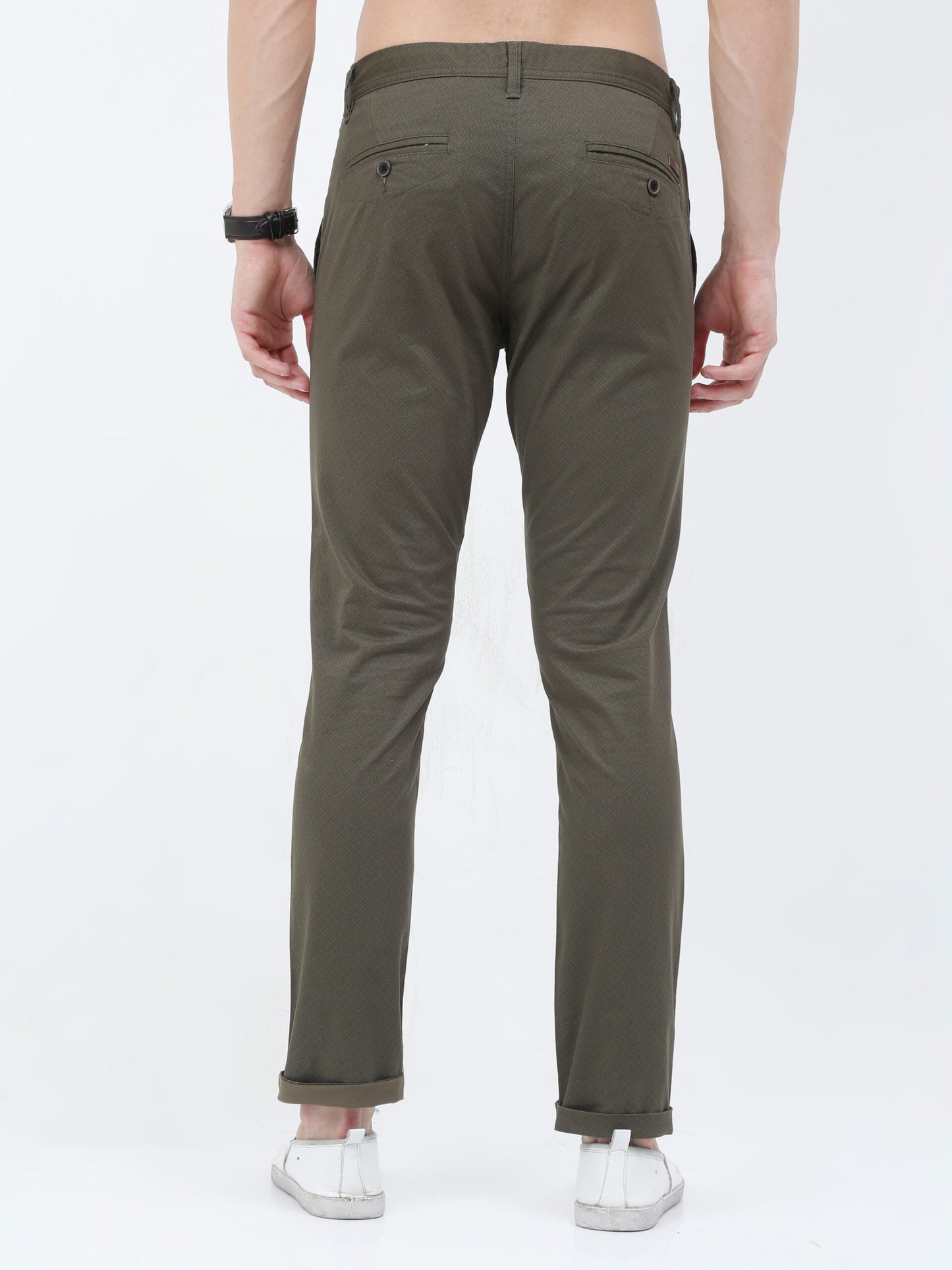 Premium Olive Print Trouser