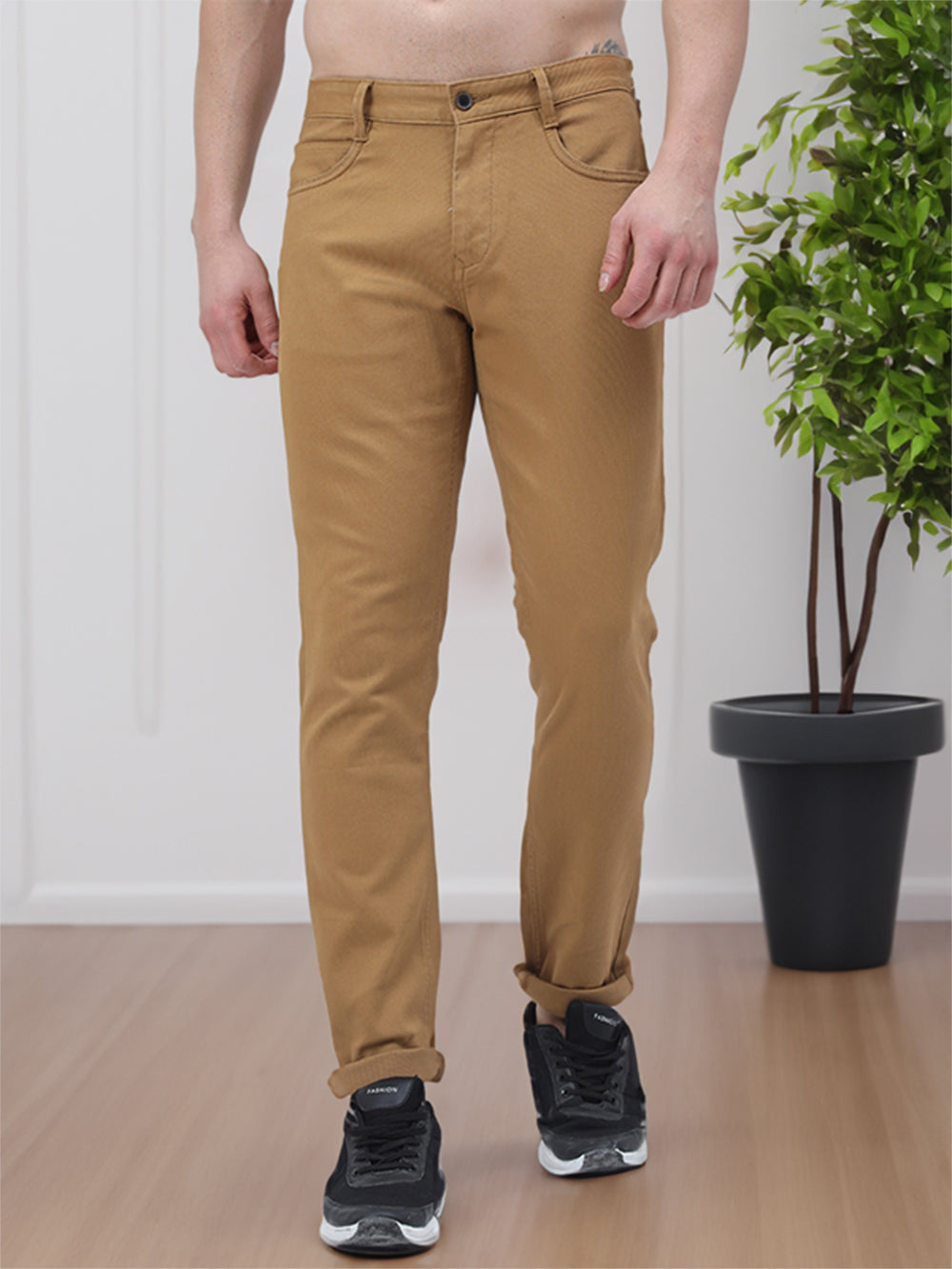 Premium Khaki Corduroy Trouser