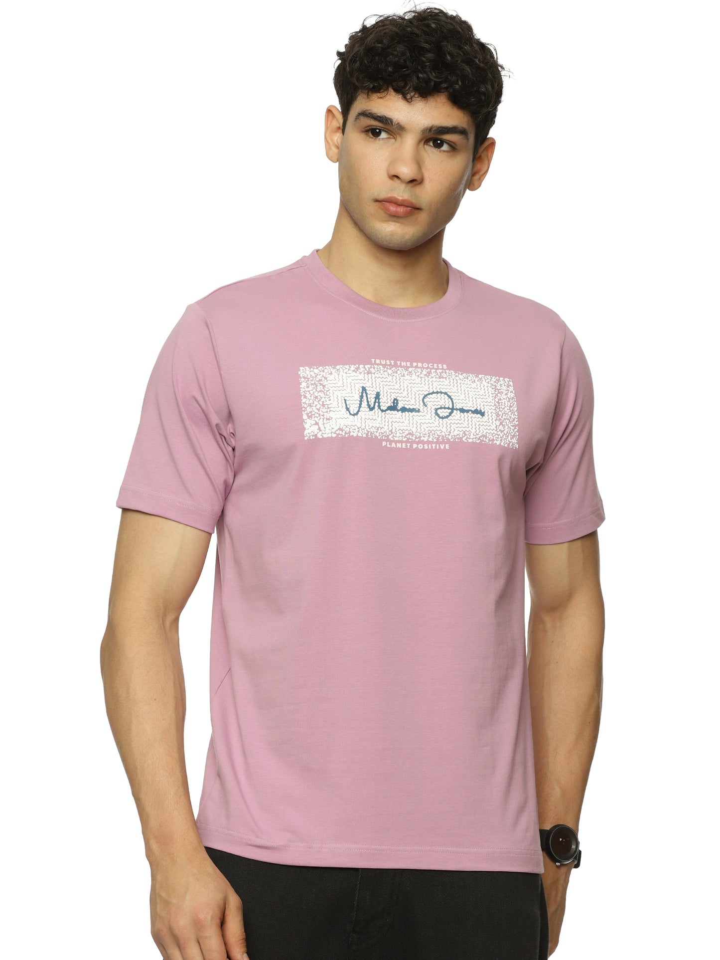 Smokey Grape Supima Cotton Spandex Graphic Tee