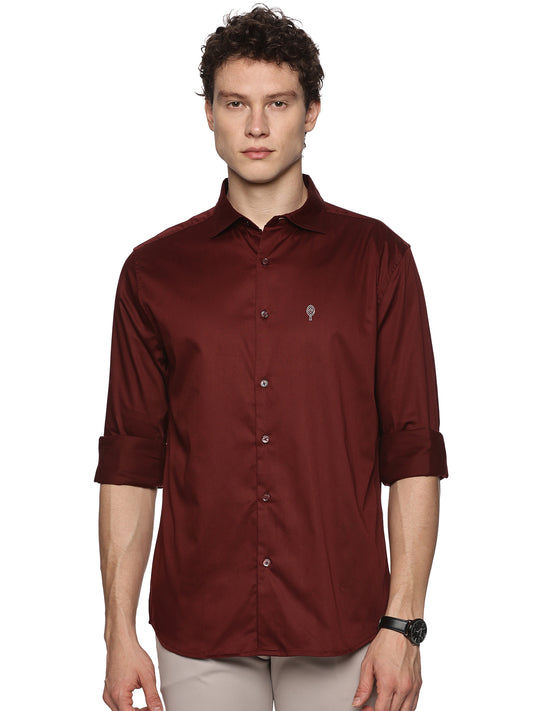 Maroon Luxurious Comfort Shirt