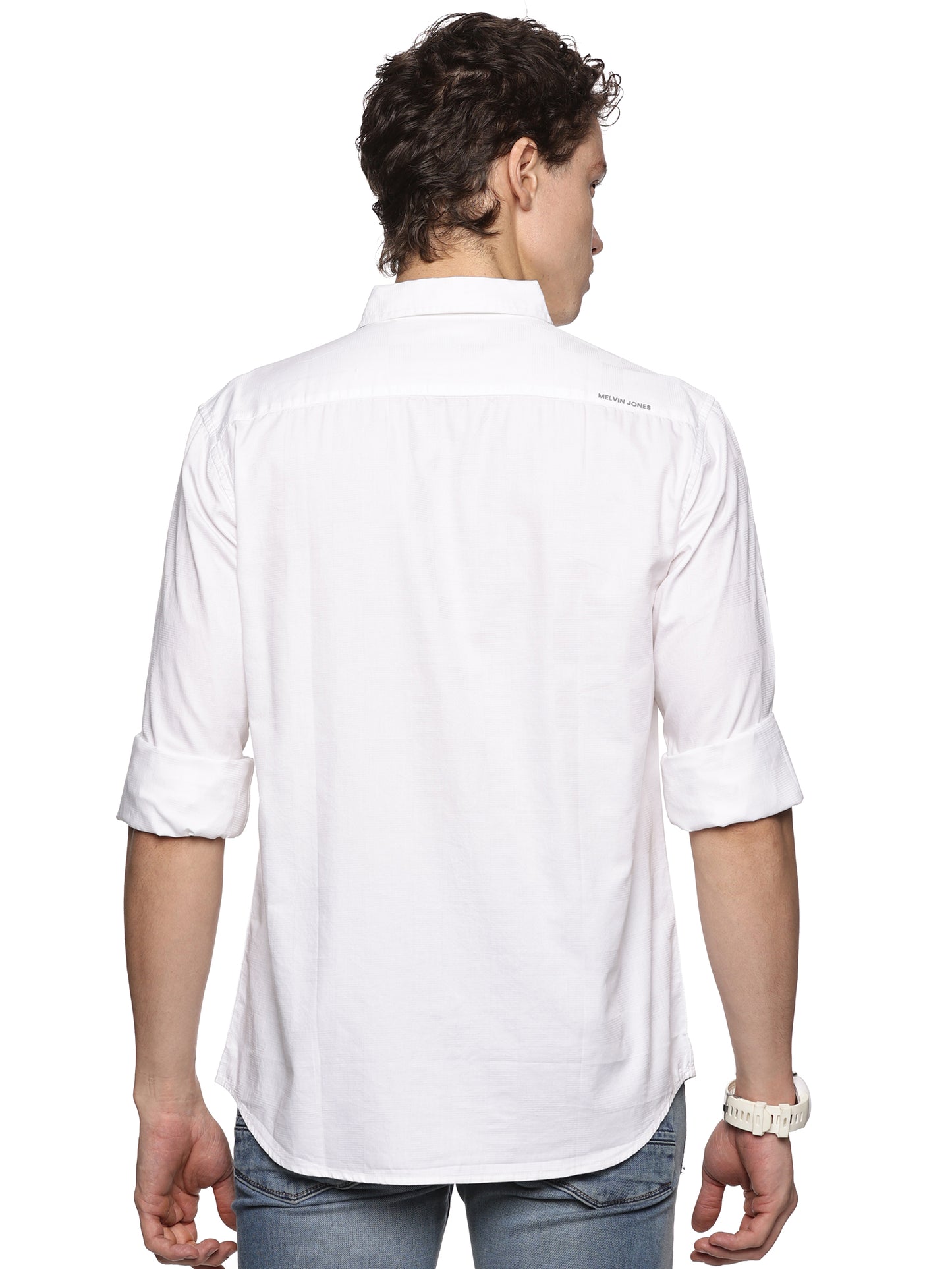 White Cotton Luxe Shirt