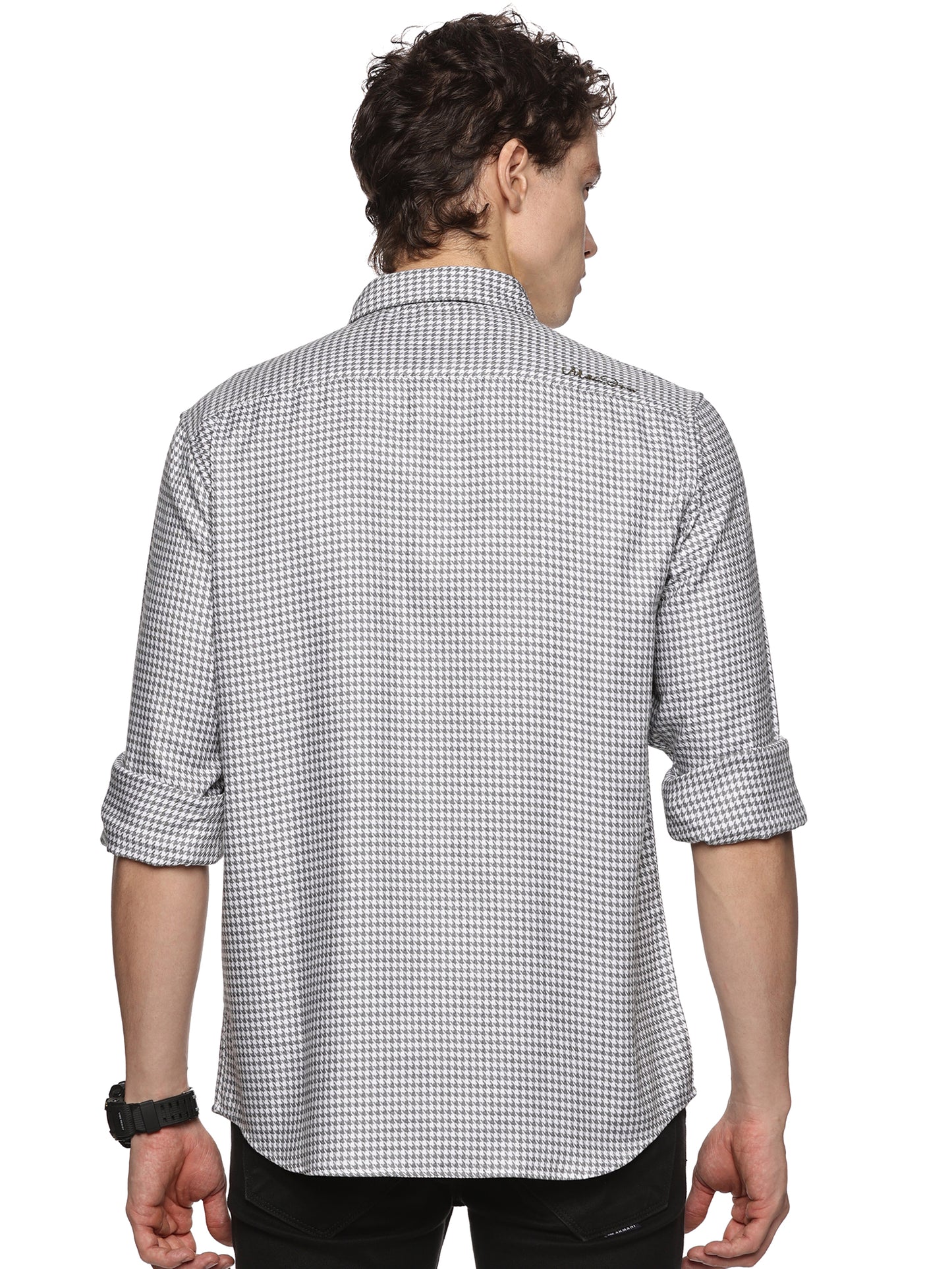 Houndstooth Cotton Luxe Shirts