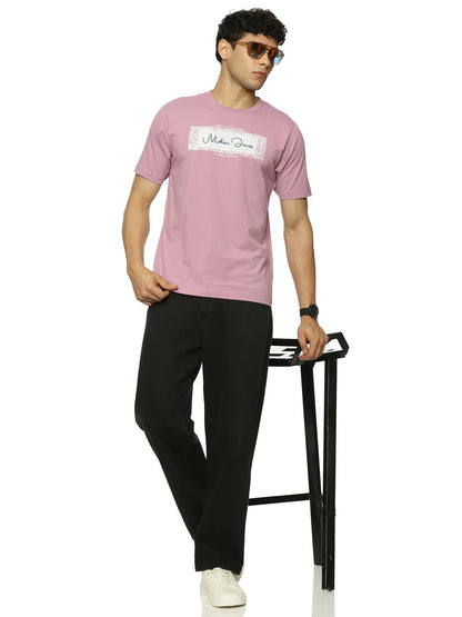 Smokey Grape Supima Cotton Spandex Graphic Tee
