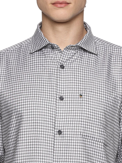 Houndstooth Cotton Luxe Shirts