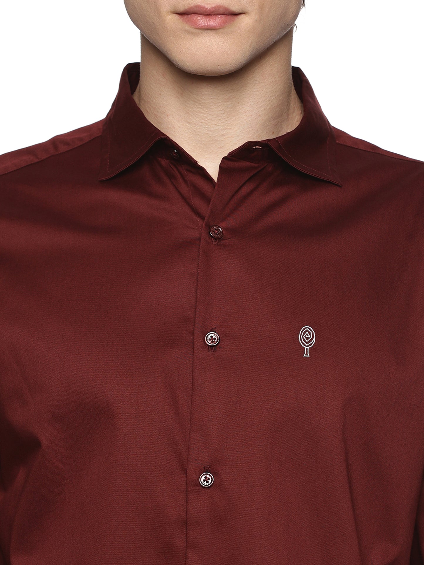 Maroon Luxurious Comfort Shirt