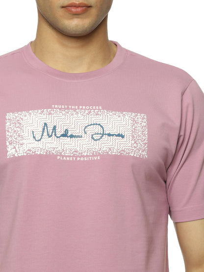 Smokey Grape Supima Cotton Spandex Graphic Tee