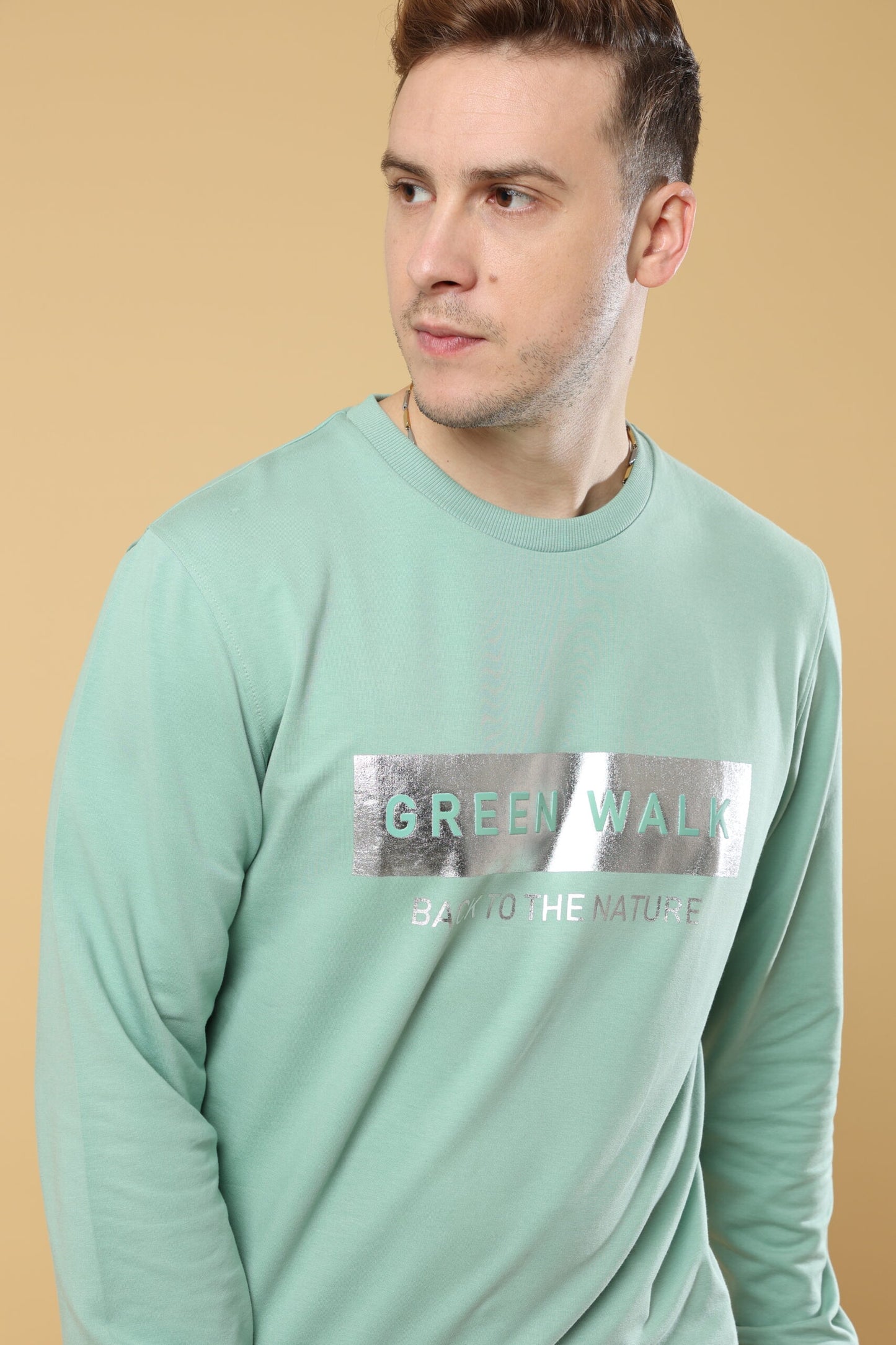 Green Walk To Silver Lining Sweatshirt