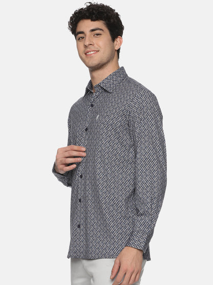 Premium Palm Leaf Print Shirt