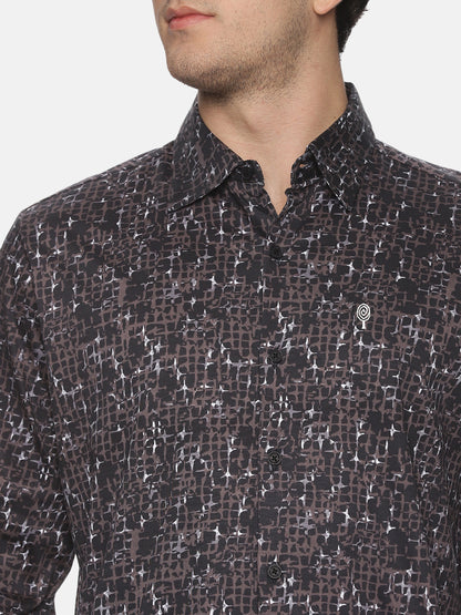 Premium Black Marble Print Shirt