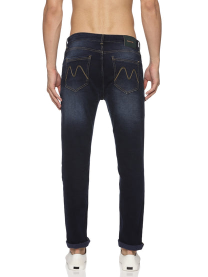 Premium Navy Denim Pant