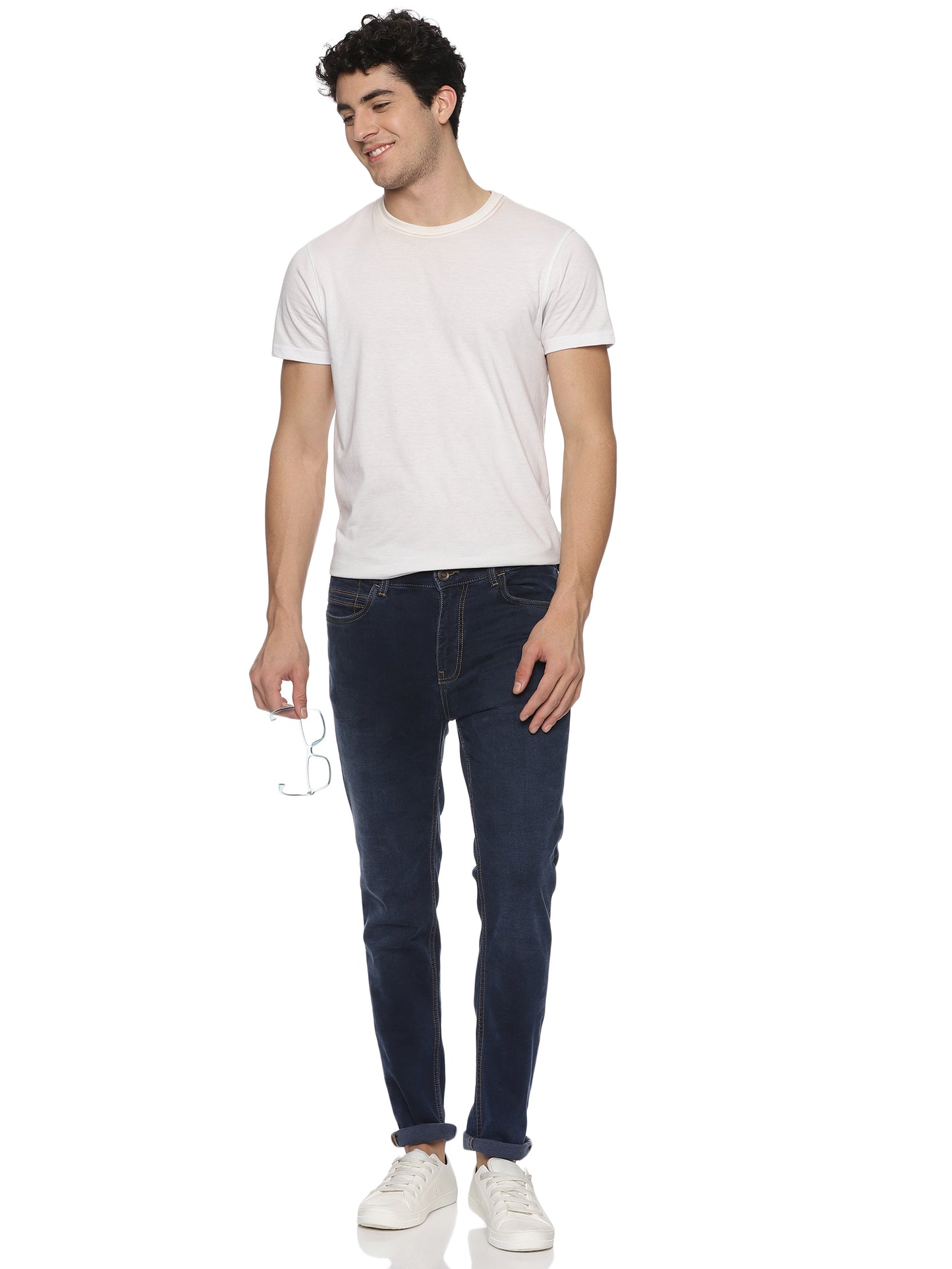 Premium Coastal Blue Denim Pant