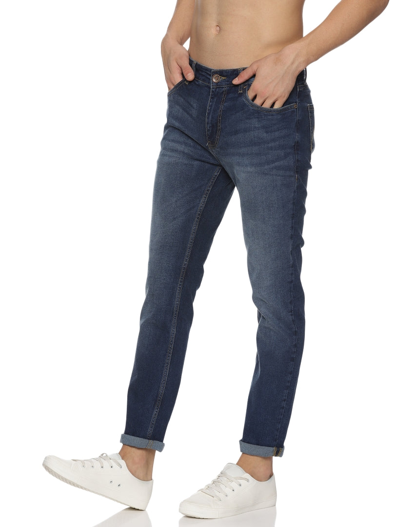 Premium Mid Blue Denim Pant