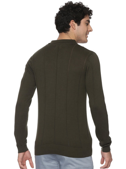 Olive Polo Full Sleeve