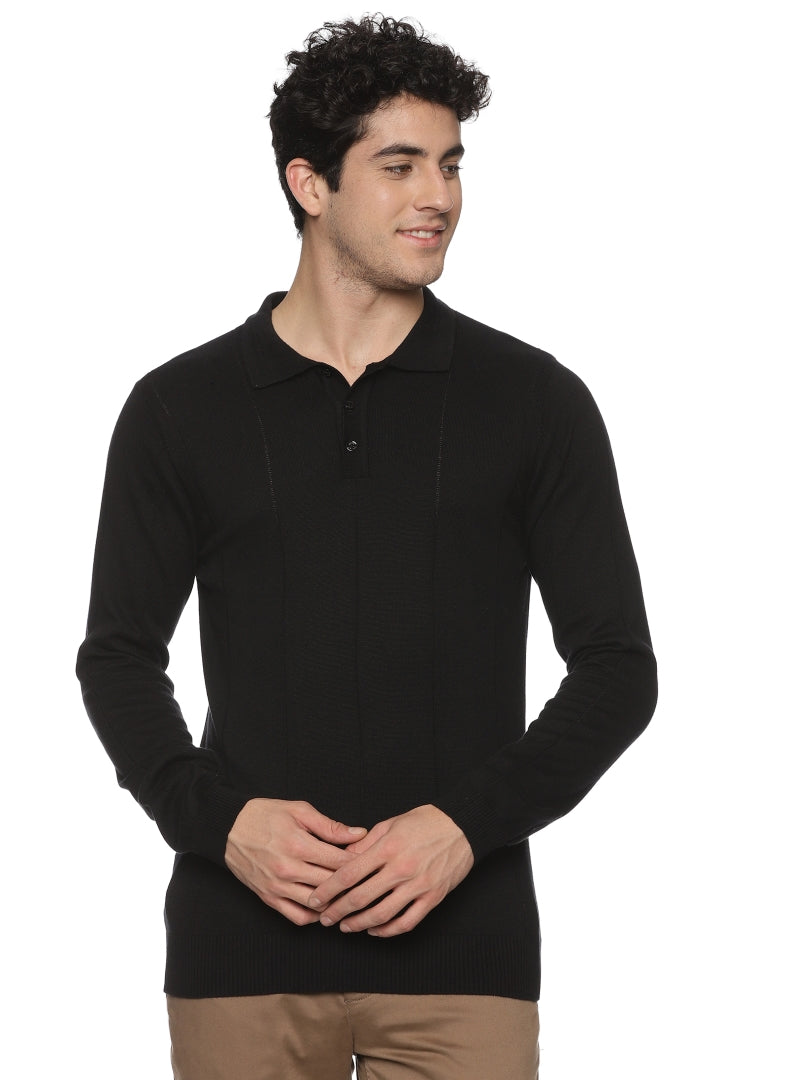 Black Polo Full Sleeve