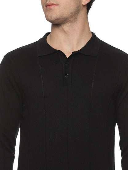 Black Polo Full Sleeve