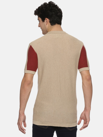 Classic Men`s Polo Burgundy T-Shirt