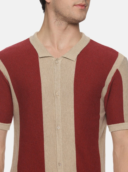 Classic Men`s Polo Burgundy T-Shirt