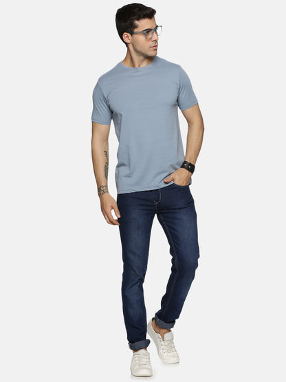 Pigion Cotton Round Neck T-Shirt