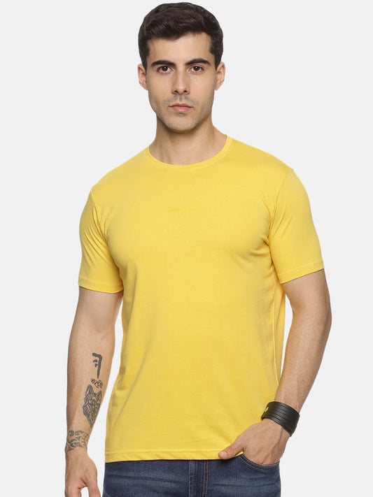 Yellow Cotton T-Shirt