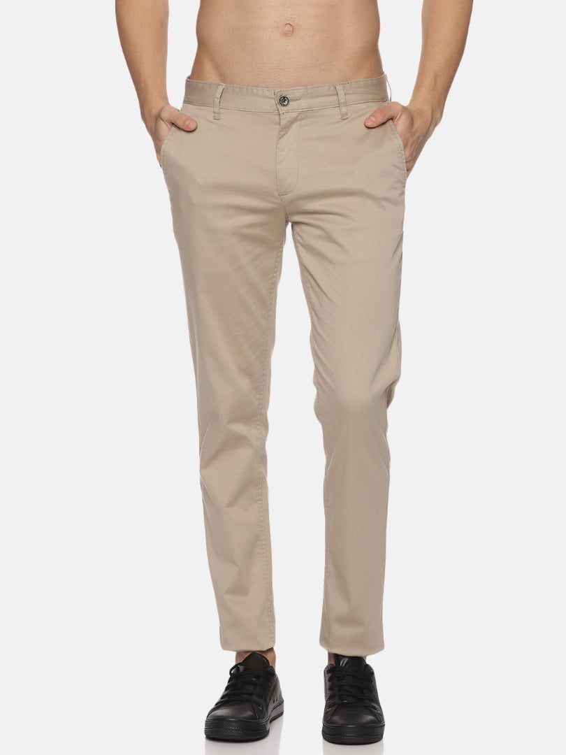 Premium Oat Mushroom Trouser